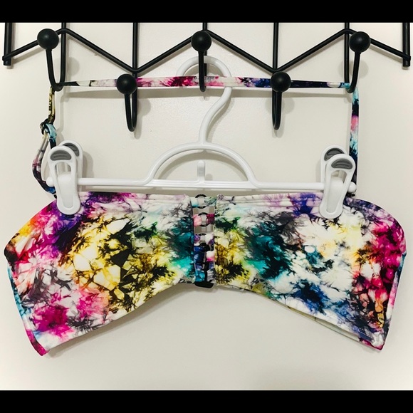 George Tie Dye Bikini Halter Top - Picture 1 of 1